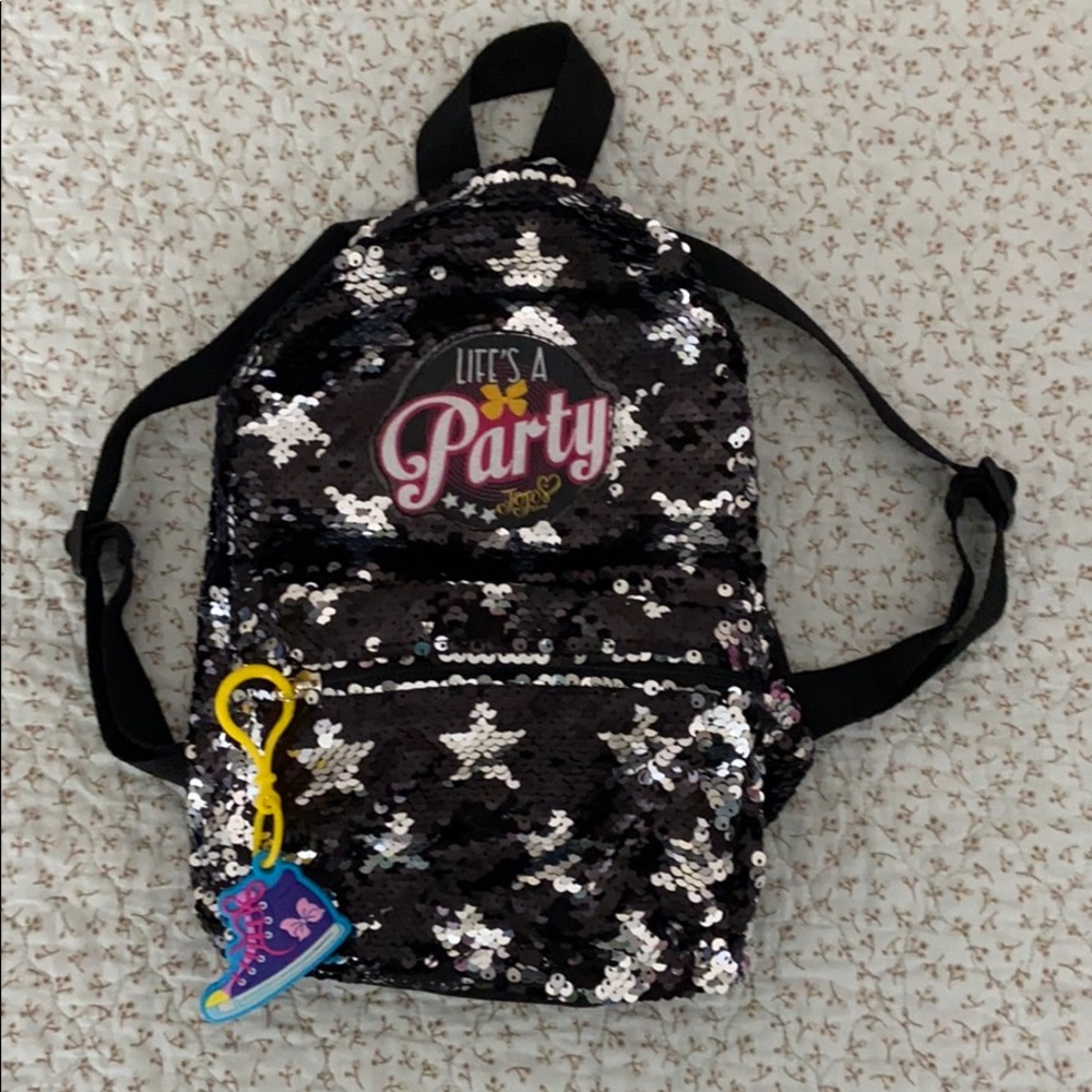 Jojo Siwa mini sequin backpack!